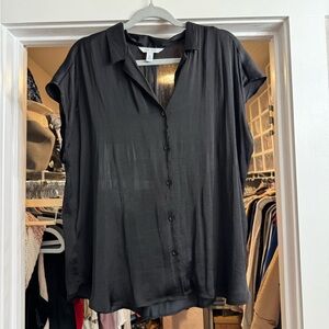 Nine West Charcoal Blouse